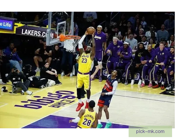 勒布朗三双助湖人轻取奇才迎来三连胜 里夫斯贡献19分9助布朗尼得6分